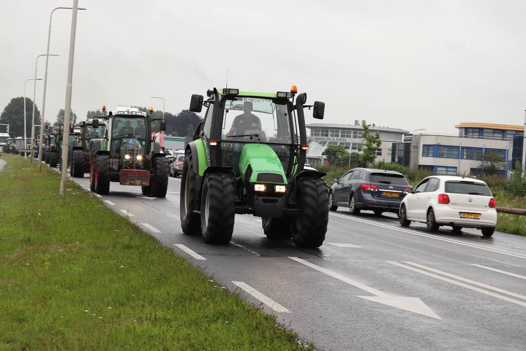 Wederom massale demonstratie door boeren