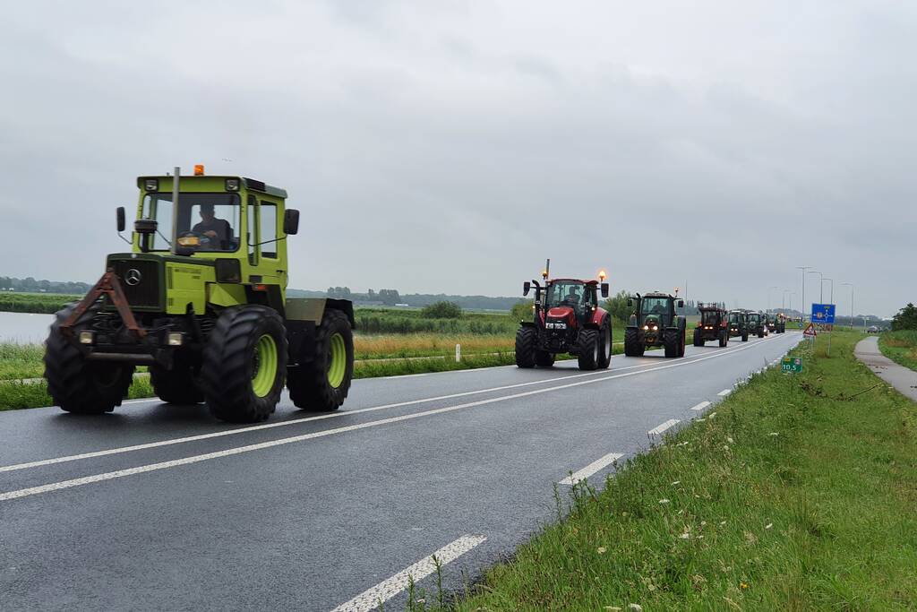 Wederom massale demonstratie door boeren