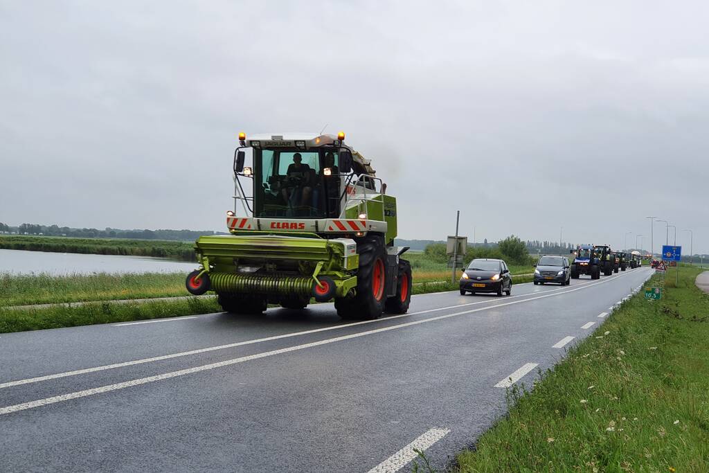 Wederom massale demonstratie door boeren
