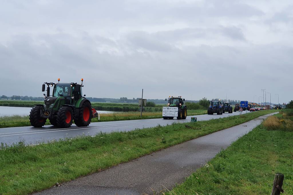 Wederom massale demonstratie door boeren