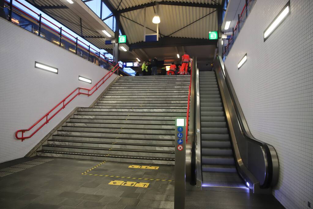 Traumahelikopter ingezet voor incident op station