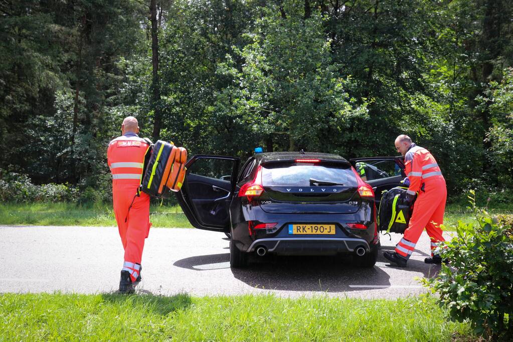 Traumahelikopter landt voor incident in klimbos