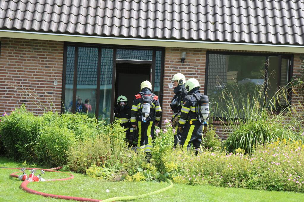 Woning ontruimd na brand tijdens werkzaamheden