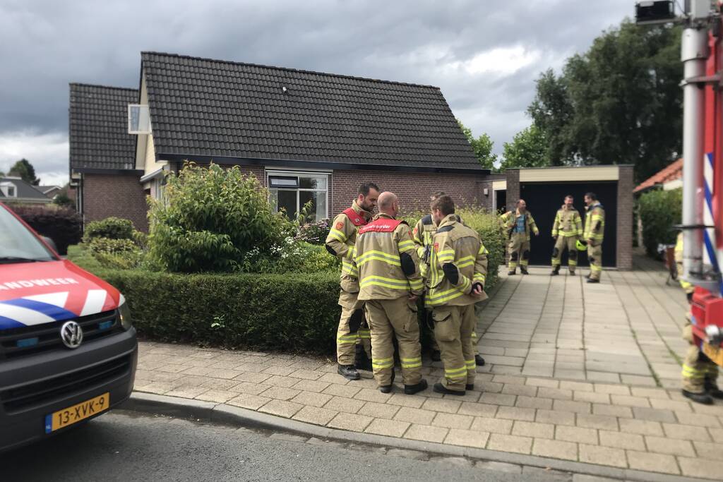 Woning vol rook na vergeten pan op het vuur