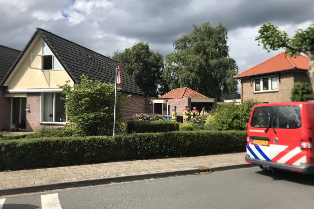 Woning vol rook na vergeten pan op het vuur