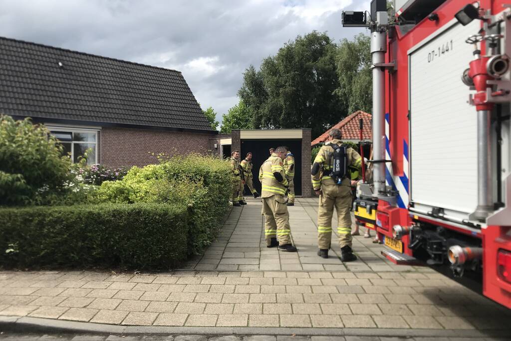 Woning vol rook na vergeten pan op het vuur