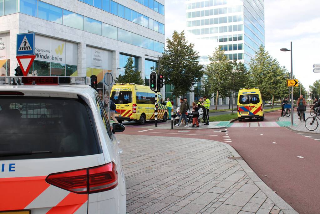 Voetganger gewond na aanrijding