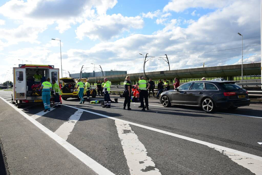 Motorrijder zwaargewond na ongeval