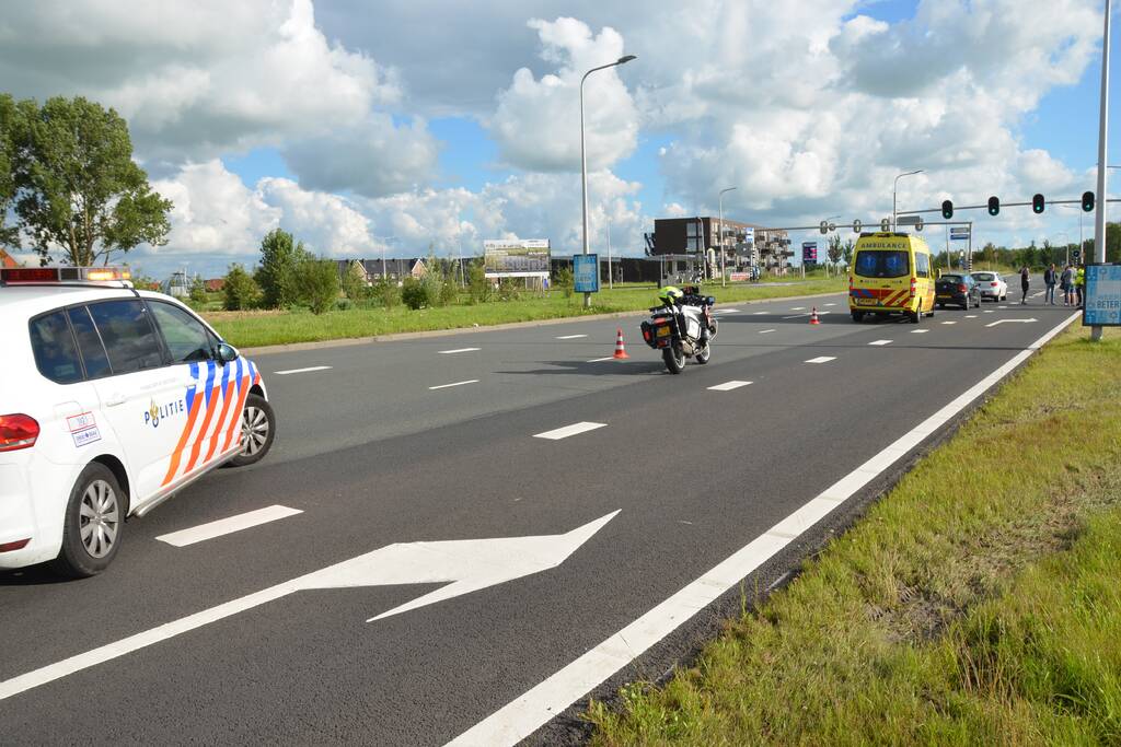 Veel schade bij kop-staartbotsing