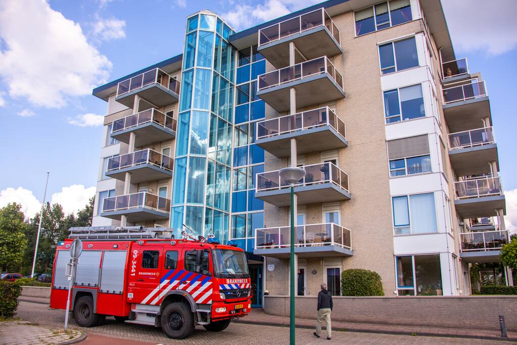 Flinke schade na brand in oven