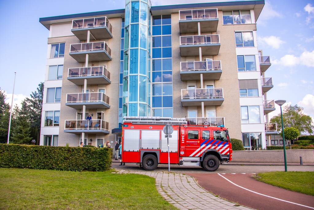 Flinke schade na brand in oven