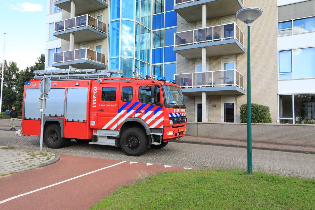 Flinke schade na brand in oven
