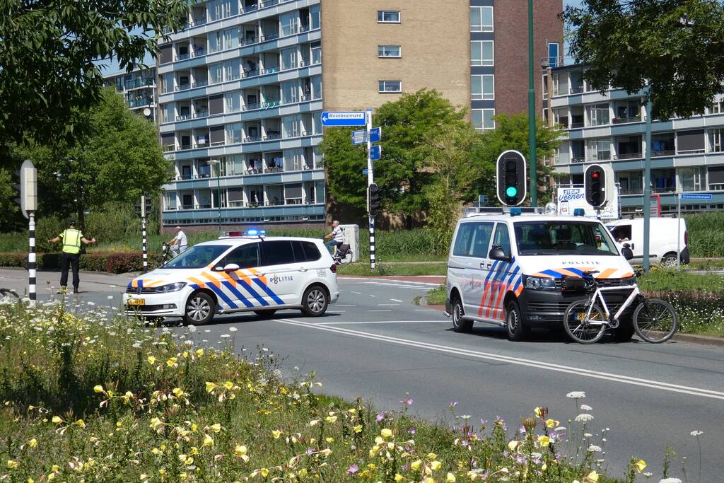Veel schade bij kettingbotsing