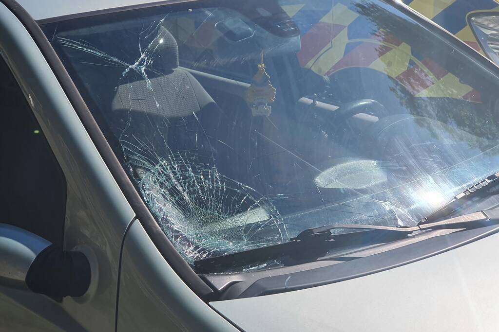 Fietser gewond bij aanrijding met auto