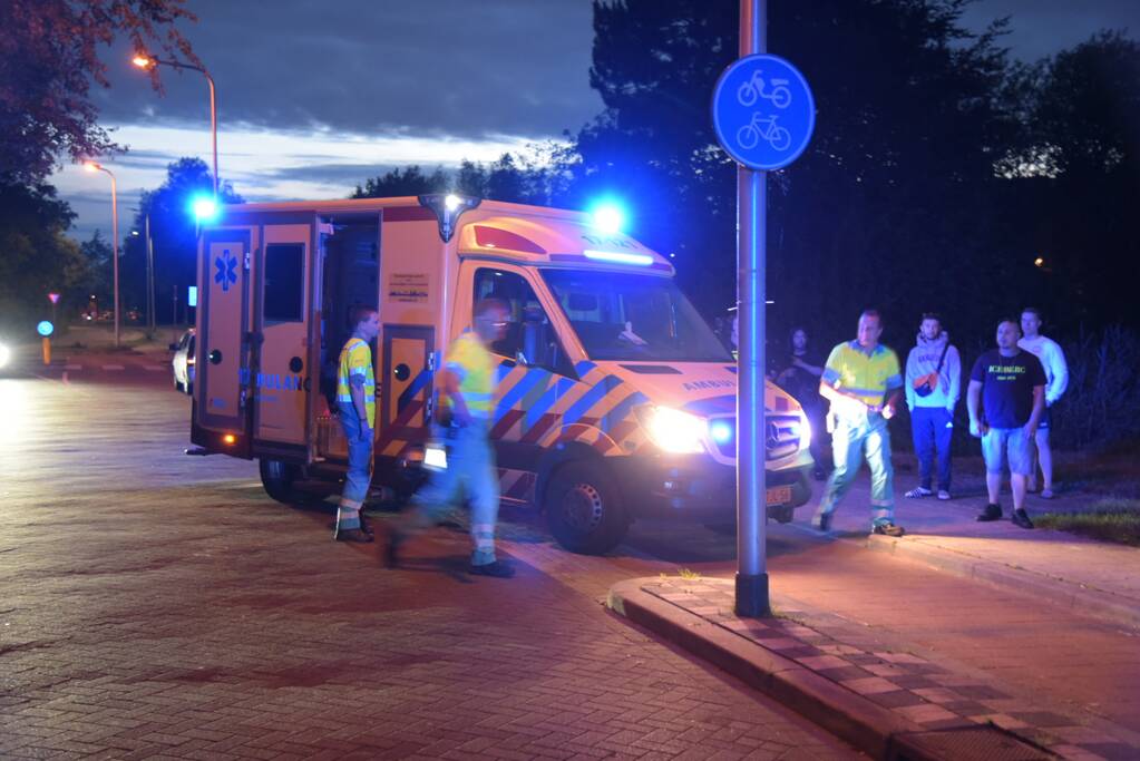 Fietser zwaargewond na val