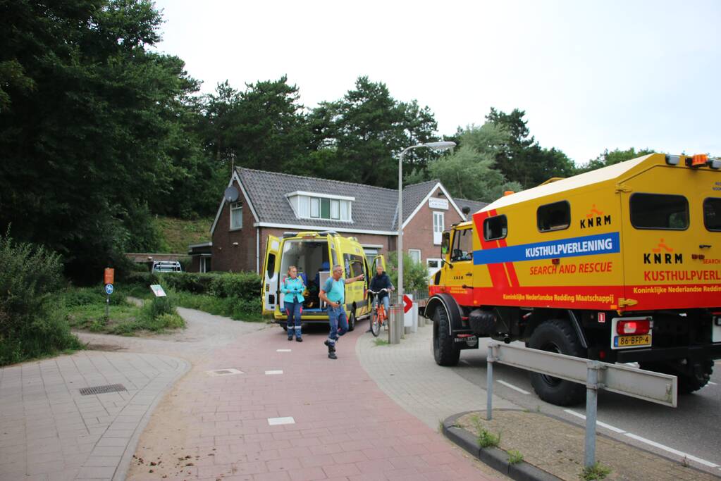 Zoektocht naar gewonde mountainbiker