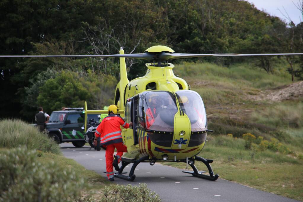 Zoektocht naar gewonde mountainbiker