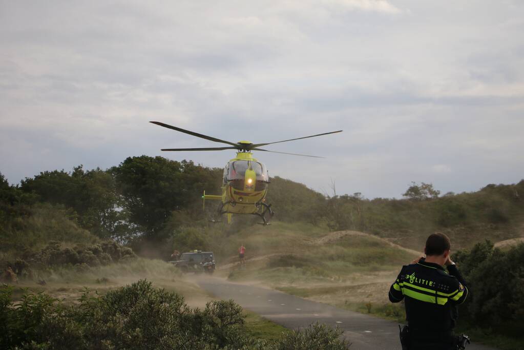 Zoektocht naar gewonde mountainbiker