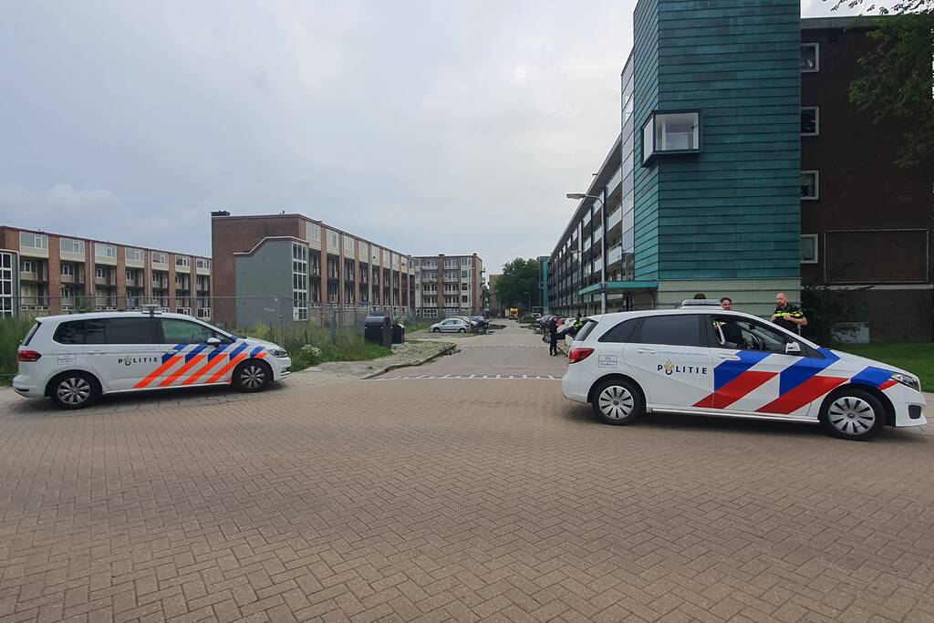 Traumahelikopter landt voor incident