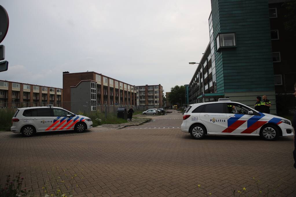 Traumahelikopter landt voor incident