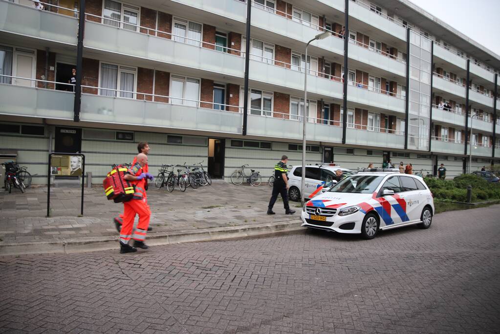 Traumahelikopter landt voor incident