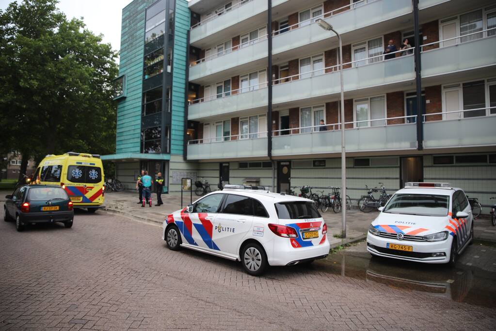 Traumahelikopter landt voor incident