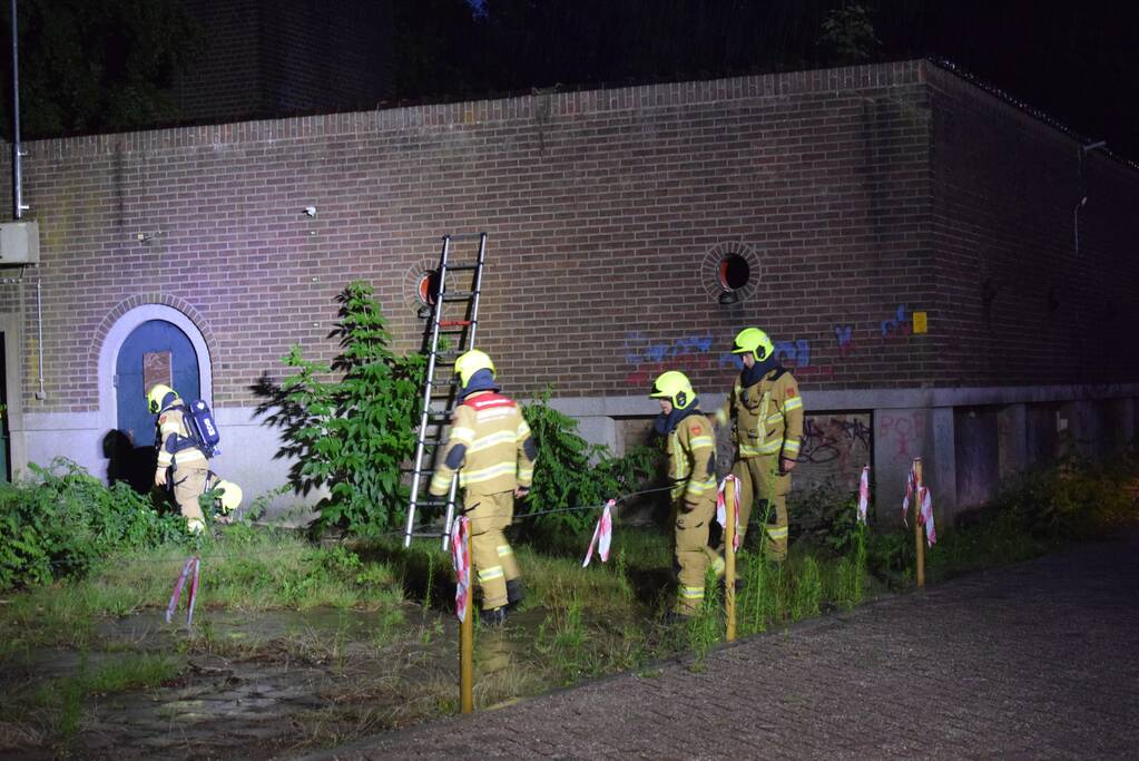 Brandweer onderzoekt gas lekkage