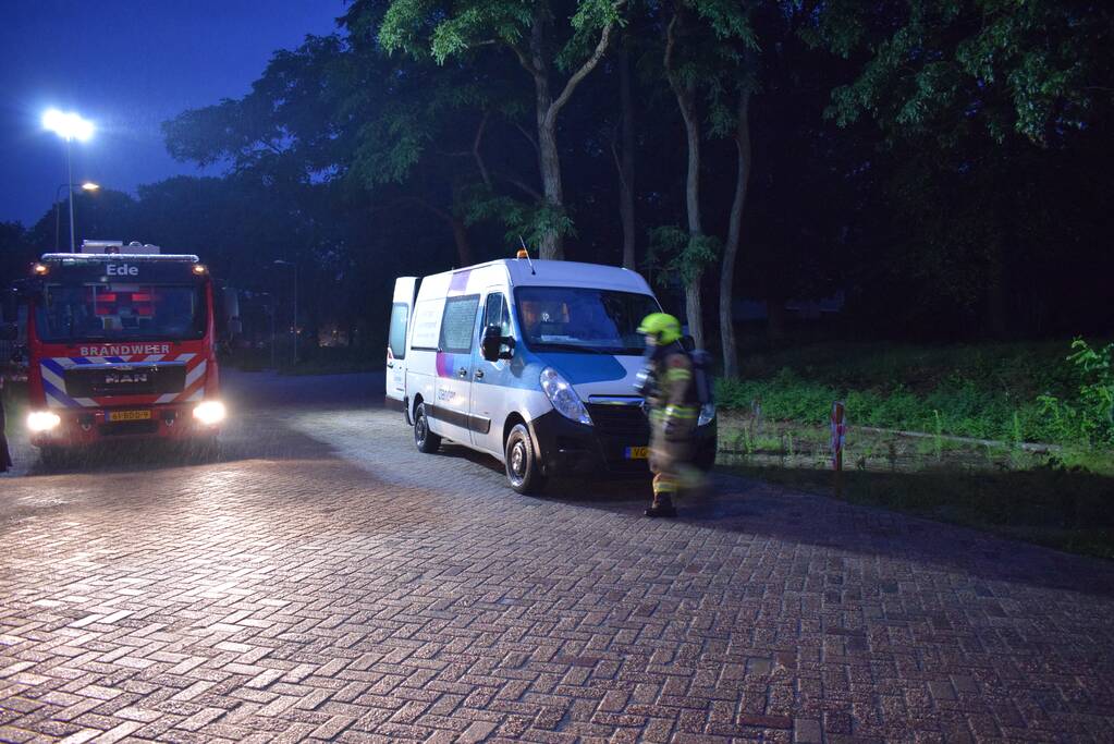 Brandweer onderzoekt gas lekkage