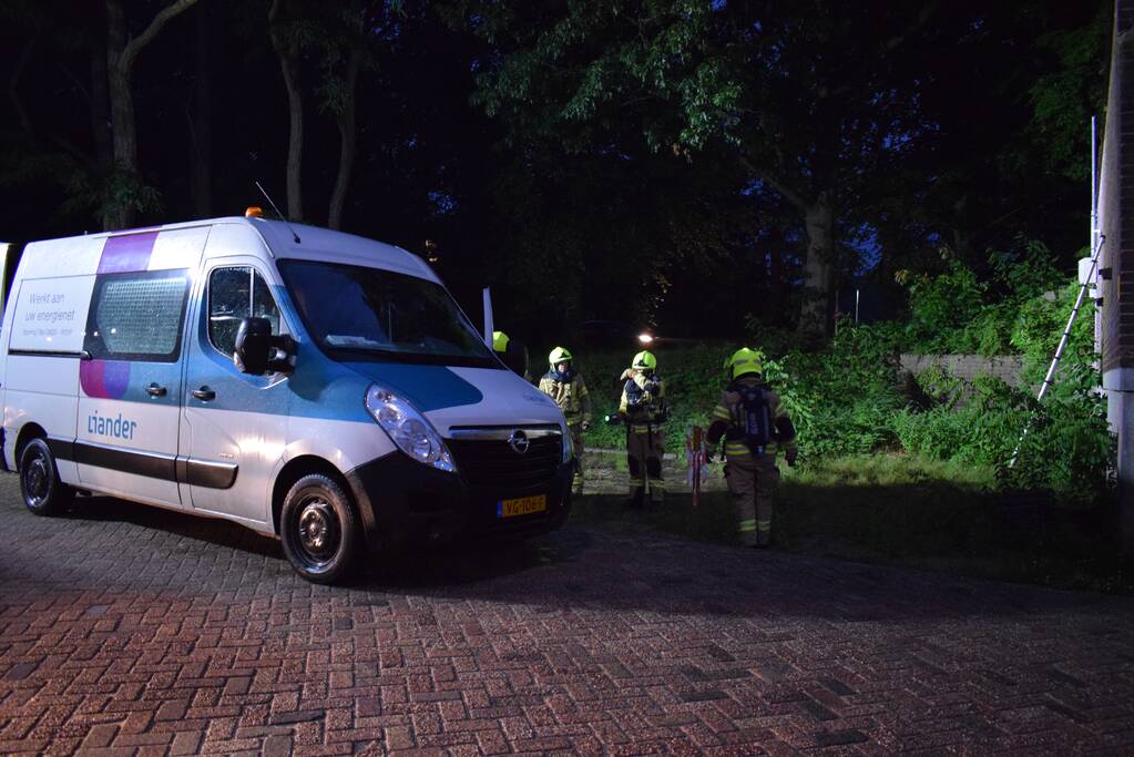 Brandweer onderzoekt gas lekkage