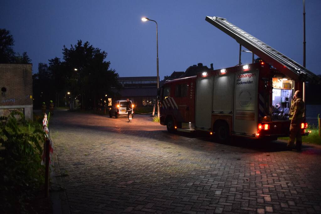 Brandweer onderzoekt gas lekkage