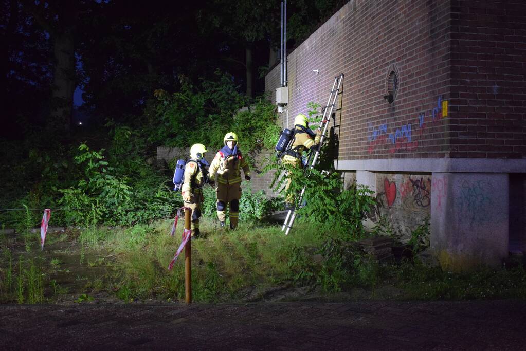 Brandweer onderzoekt gas lekkage