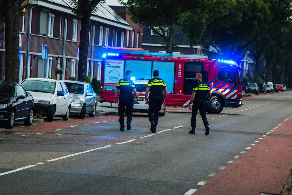 Auto volledig verwoest door brand