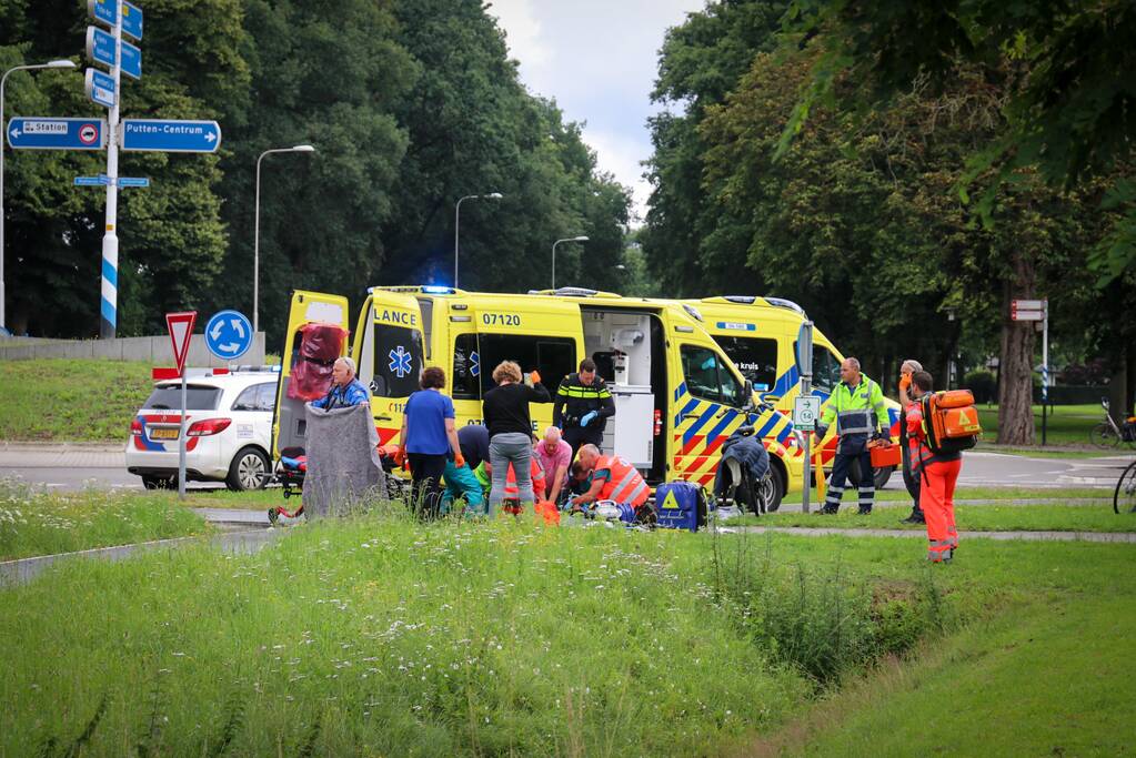 Traumahelikopter landt voor incident op straat