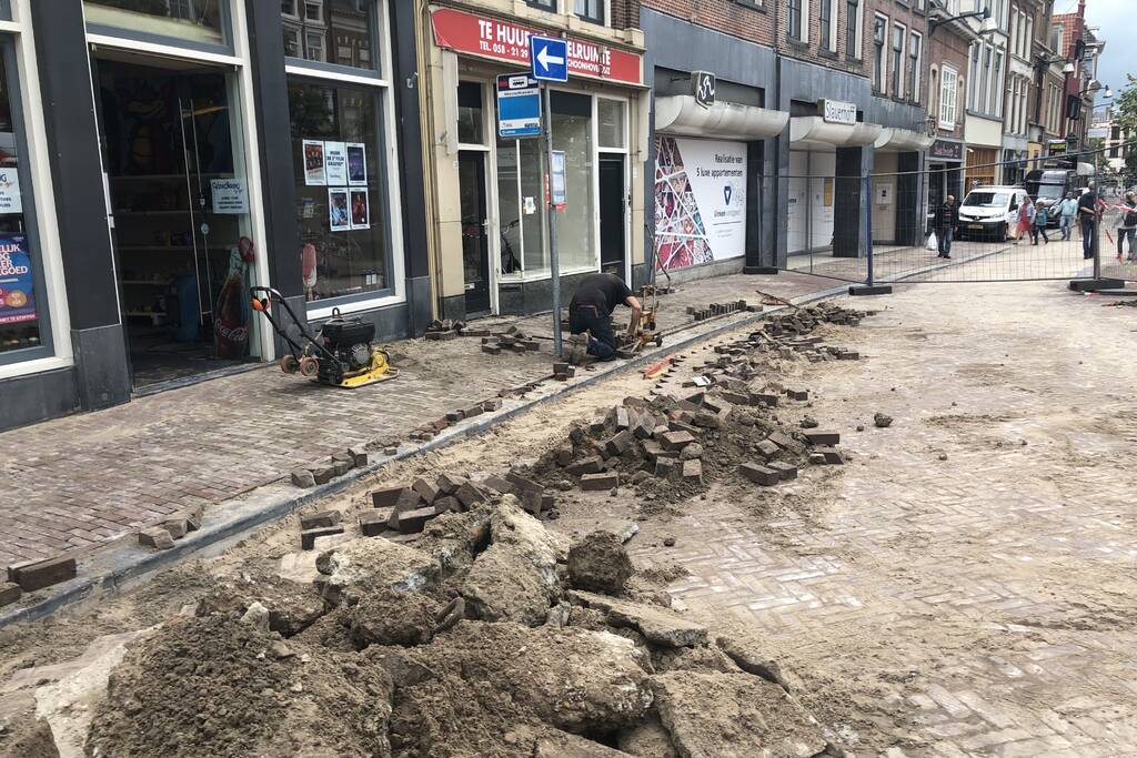 Schade hersteld van flinke waterlekkage