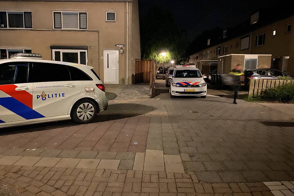 Grote politiemacht op de been in Goverwelle, verdachte aangehouden