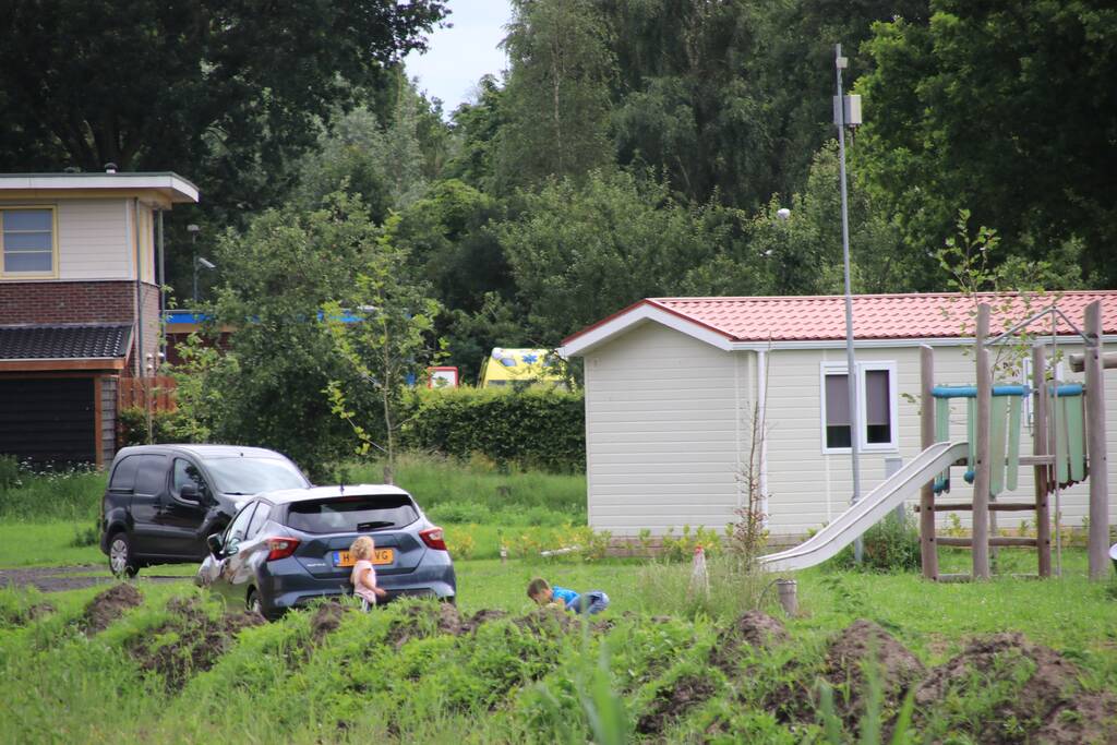 Traumahelikopter landt voor incident op Camping