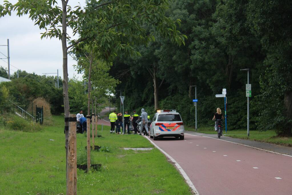 Twee scooters betrokken bij verkeersongeval