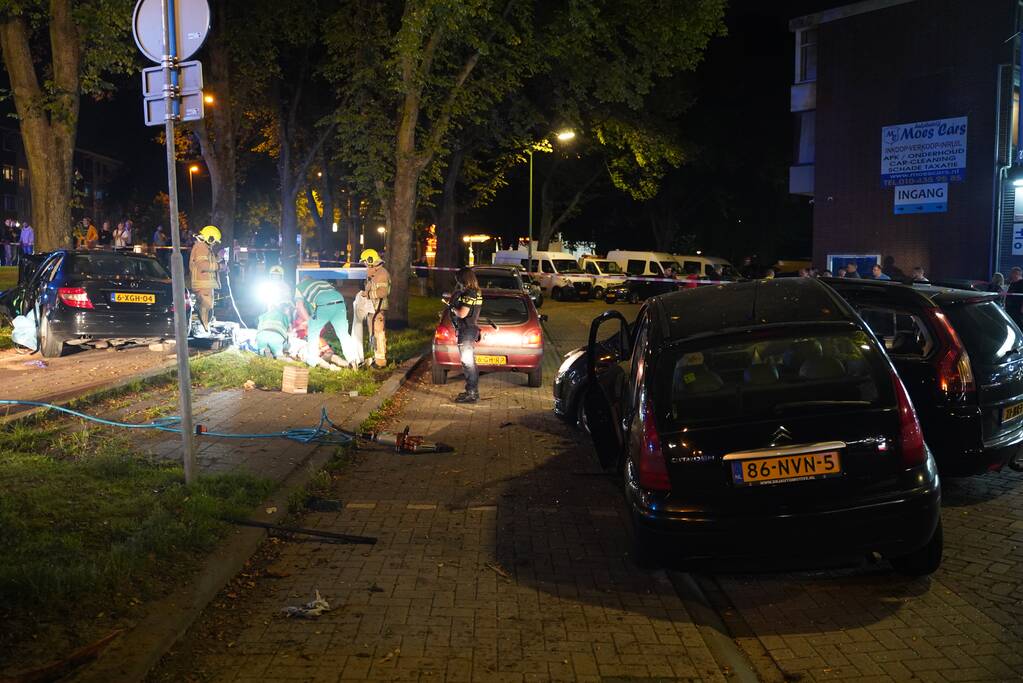 Drie zwaargewonden na ernstig ongeval