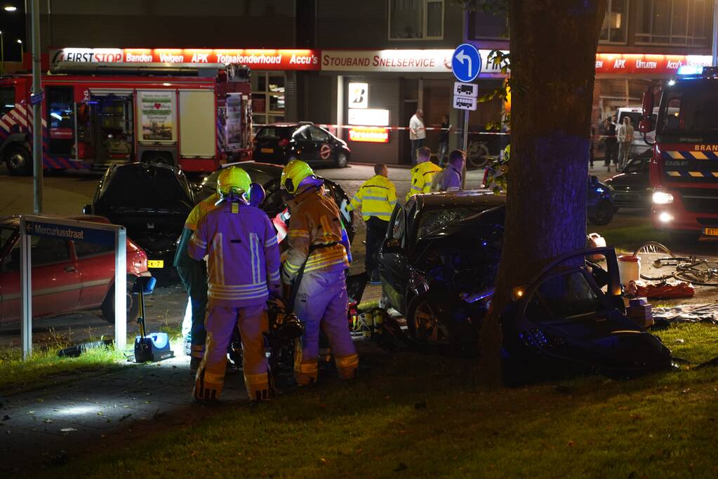 Drie zwaargewonden na ernstig ongeval