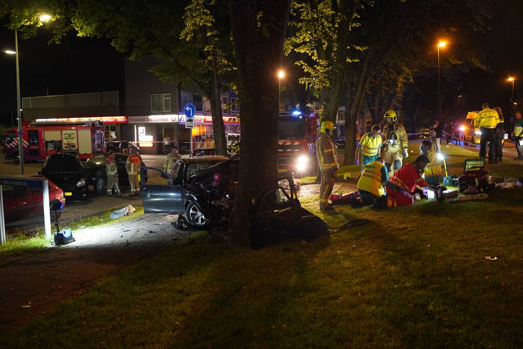 Drie zwaargewonden na ernstig ongeval