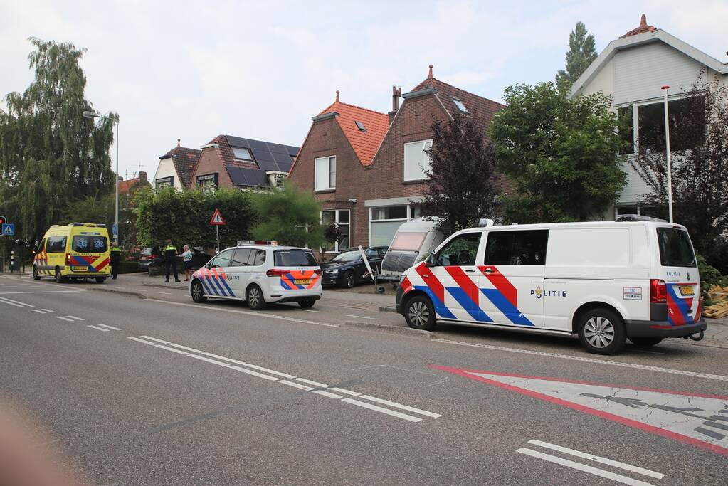 Scooterrijder gewond na aanrijding met auto