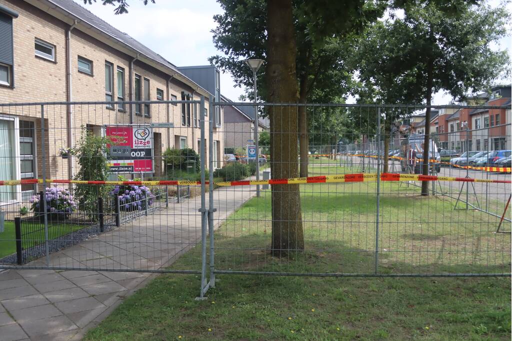 Zeven woningen ontruimd na verzakking