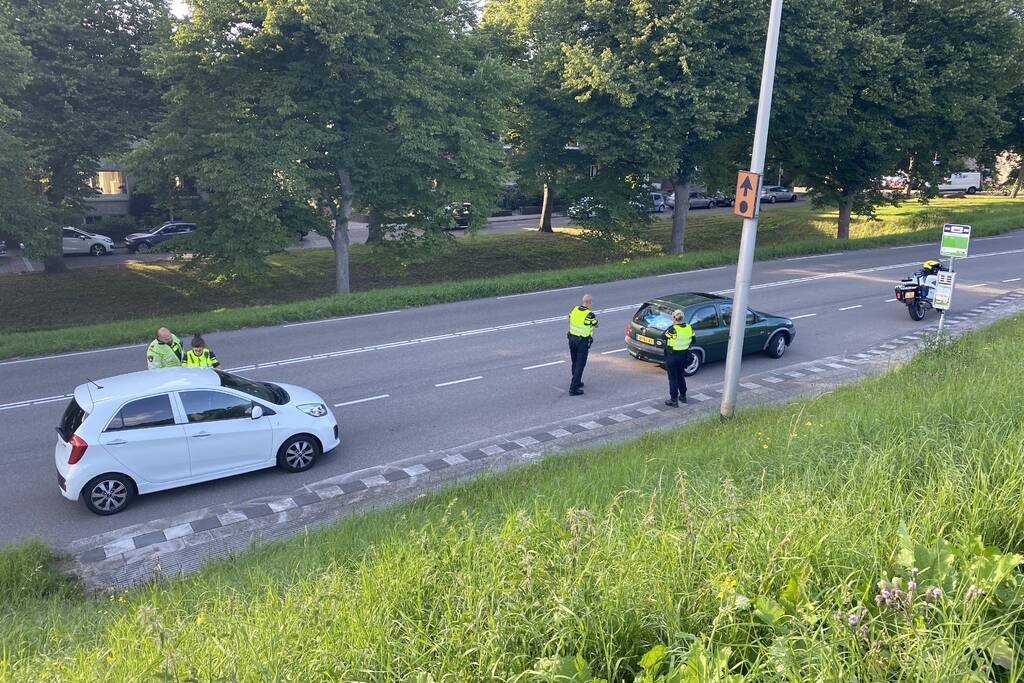 Aanhouding bij verkeerscontrole