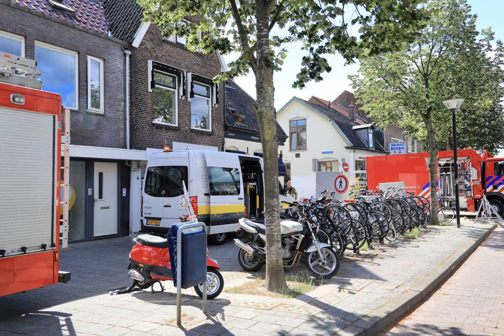 Gasleiding geraakt in opengebroken straat