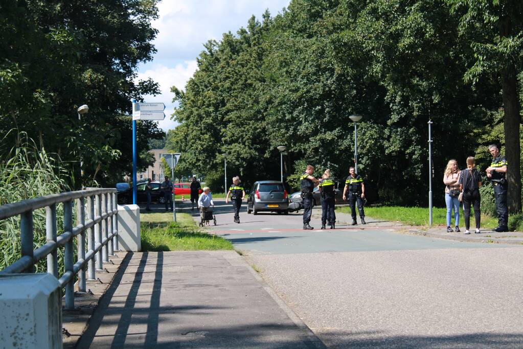 Persoon gewond bij verkeersongeval tussen auto en scooter
