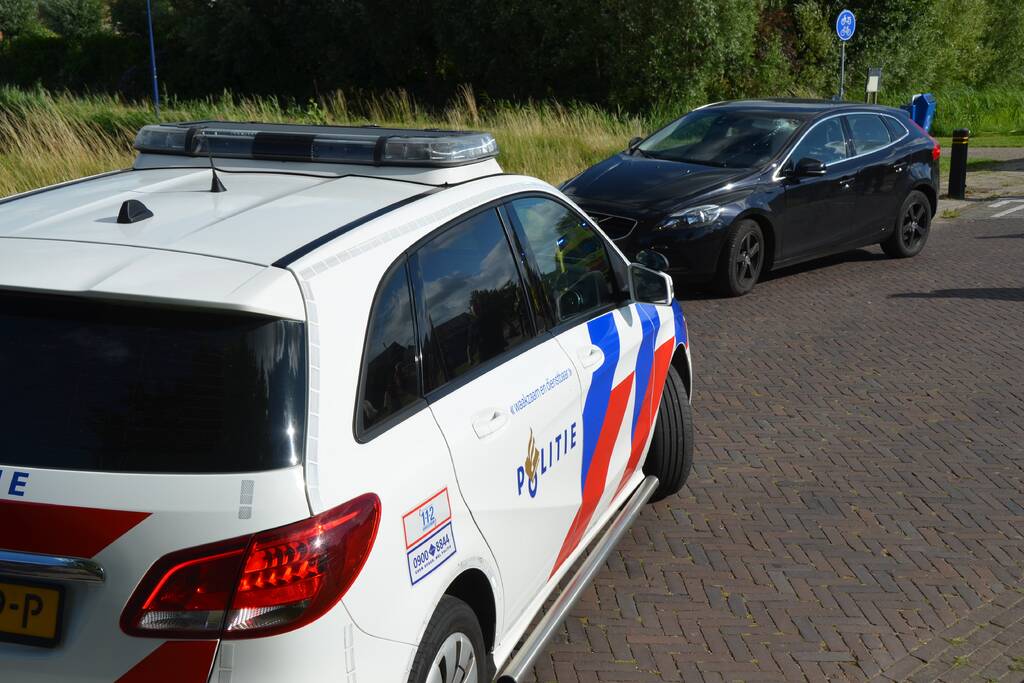 Fietsster gewond na botsing met auto