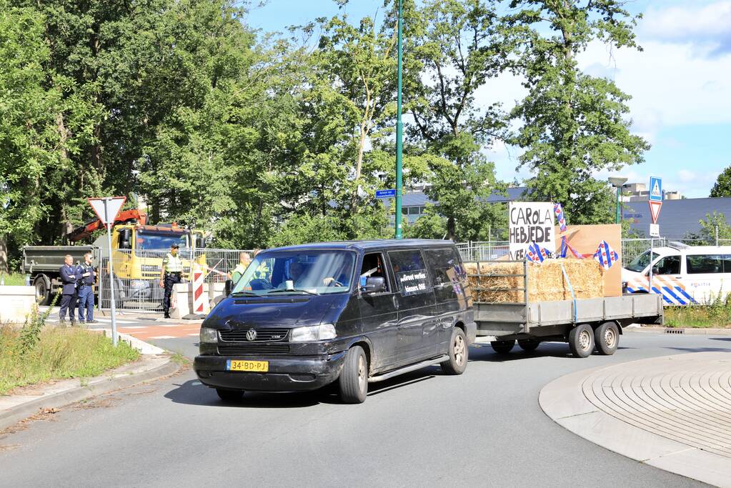 Boeren moeten tractoren thuis laten bij demonstratie RIVM