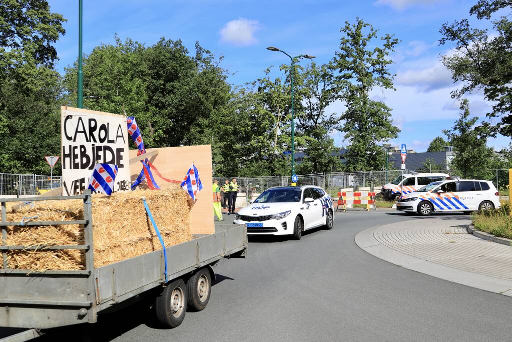 Boeren moeten tractoren thuis laten bij demonstratie RIVM