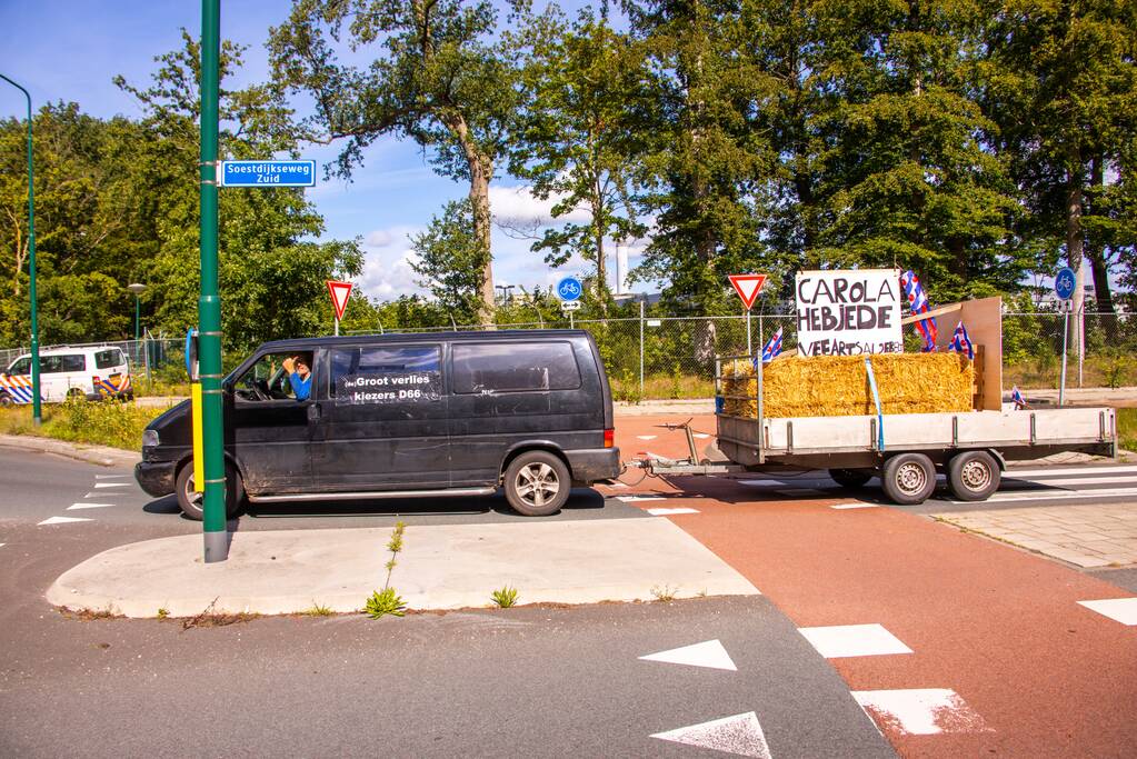Boeren moeten tractoren thuis laten bij demonstratie RIVM