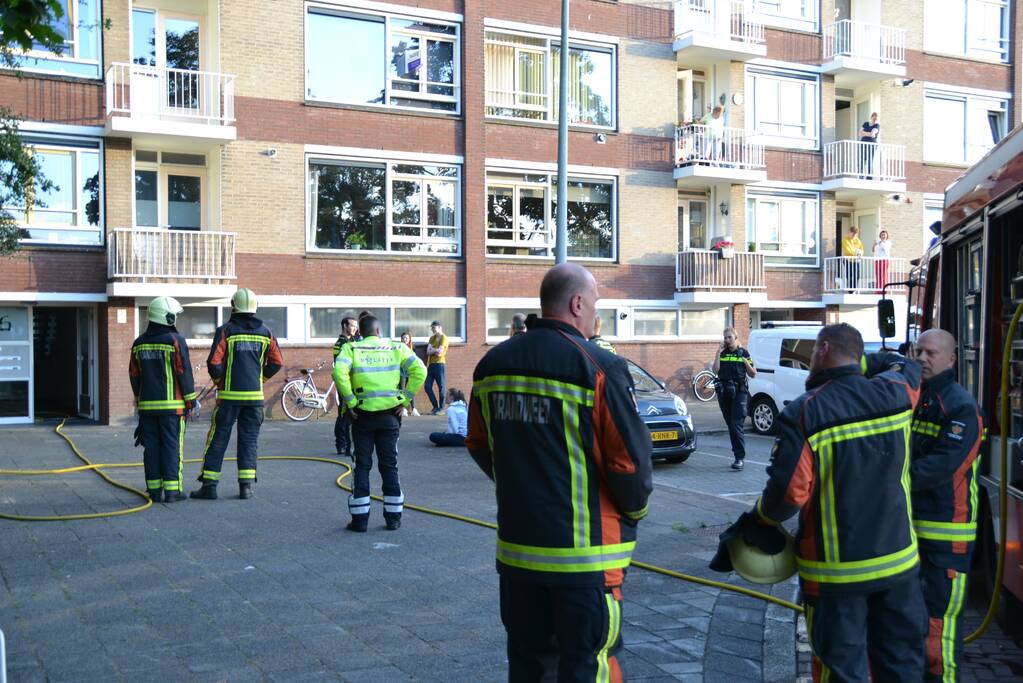 Woningbrand snel onder controle